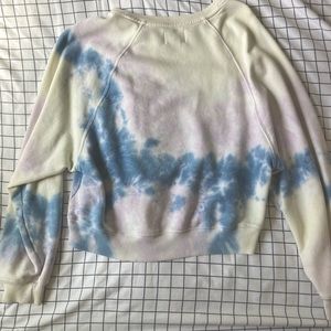 Tie-dye crewneck- American eagle